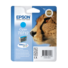 Cartouche d'encre originale - EPSON T0712 - cyan - (C13T07124011)