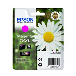 Cartouche d'encre originale - EPSON 18XL - magenta - (C13T18134012) - grande capacité