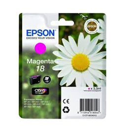Cartouche d'encre originale - EPSON 18 - magenta - (C13T18034012)