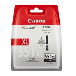 Cartouche d'encre originale - CANON 551XL/CLI551BKXL - noir - (6443B001) - grande capacité
