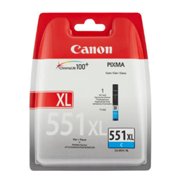 Cartouche d'encre originale - CANON 551XL/CLI551CXL - cyan - (6444B001) - grande capacité