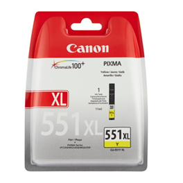 Cartouche d'encre originale - CANON 551XL/CLI551YXL - jaune - (6446B001) - grande capacité