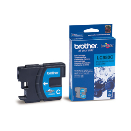 Cartouche d'encre originale - BROTHER LC980 - cyan - (LC980-C)
