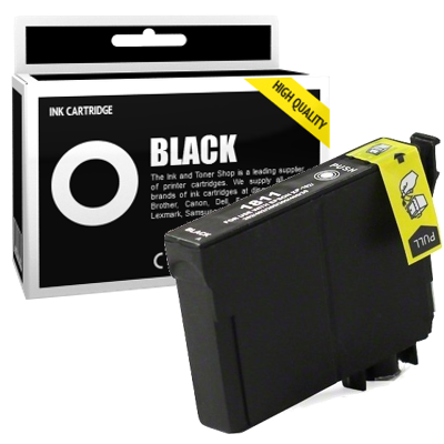 Cartouche d'encre compatible - EPSON 18XL - noir - (C13T18114010) - grande capacité
