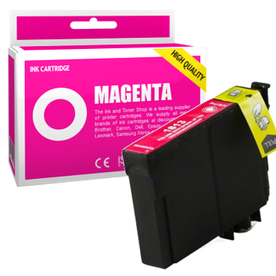 Cartouche d'encre compatible - EPSON 18XL - magenta - (C13T18134010) - grande capacité