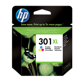 Cartouche d'encre originale - HP 301XL - couleur - (CH564EE) - grande capacité
