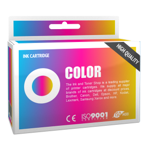 Cartouche d'encre compatible - CANON BCI-24 C - couleurs - (6882A002)