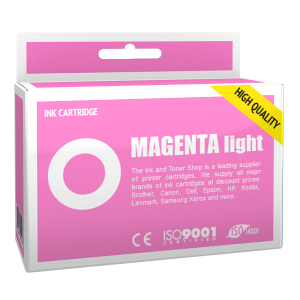Cartouche d'encre compatible - HP 84 - magenta clair - (C5018A)