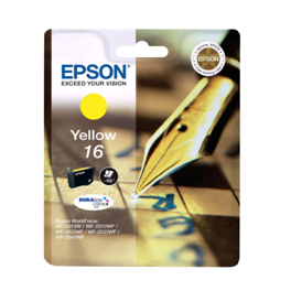Cartouche d'encre originale - EPSON 16 - jaune - (C13T16244012)