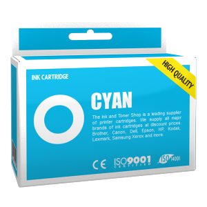 Cartouche d'encre compatible - CANON BJI201C - cyan - (0947A002)