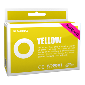 Cartouche d'encre compatible - CANON PGI-72 Y - jaune - (6406B001)