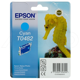 Cartouche d'encre originale - EPSON T0482 - cyan - (C13T04824010)