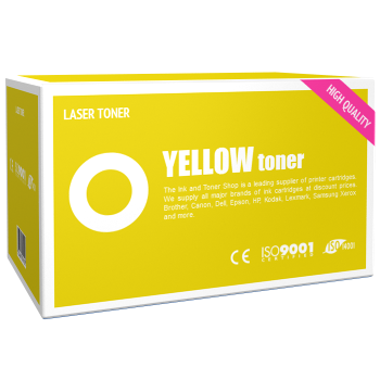 Toner compatible - DELL JXDHD/593BBCL - jaune - (593BBCL)