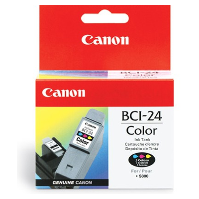Cartouche d'encre originale - CANON BCI-24 C - couleurs - (6882A002)