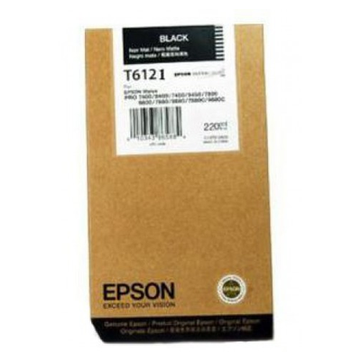 Cartouche d'encre originale - EPSON T6121 - noir - (C13T612100)