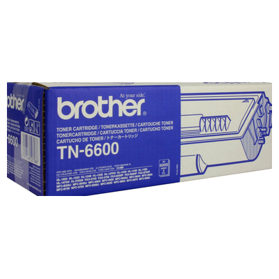 Toner original - BROTHER TN6600 - noir - (TN-6600)