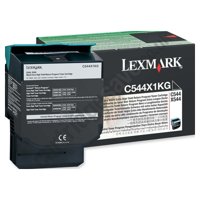 Toner original - LEXMARK C544X1KG - noir - (C544X1KG)