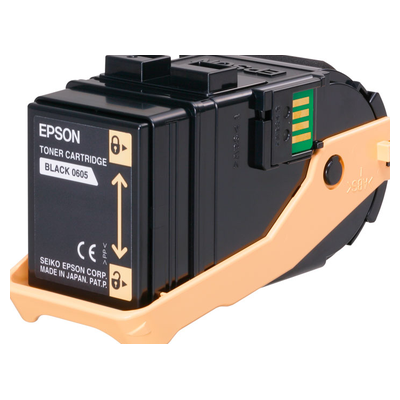 Toner original - EPSON 605 - noir - (C13S050605)