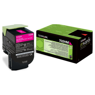 Toner original - LEXMARK 702HM - magenta - (70C2HM0)