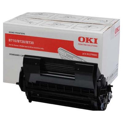 Toner original - OKI 1279001 - noir - (1279001)