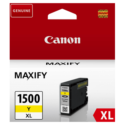 Cartouche d'encre originale - CANON PGI 1500XL - jaune - (9195B001) - grande capacité