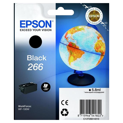 Cartouche d'encre originale - EPSON 266 - noir - (C13T26614010)
