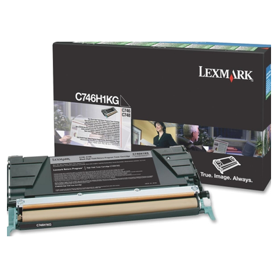 Toner original - LEXMARK C746H1KG - noir - (C746H1KG)