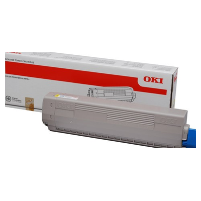 Toner original - OKI 44844505 - jaune - (44844505)