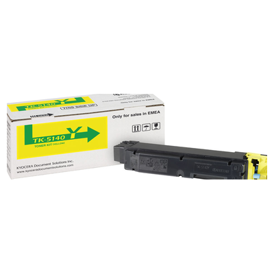 Toner original - KYOCERA TK-5140 - jaune - (1T02NRANL0)
