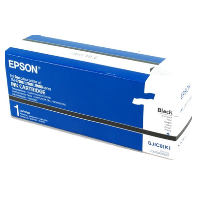 Cartouche d'encre originale - EPSON SJIC-8-K - noir - (C33S020407)