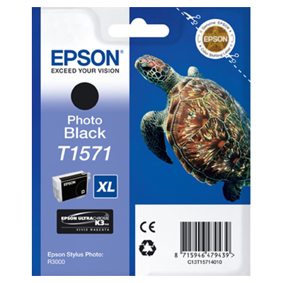 Cartouche d'encre originale - EPSON T1571 - noir photo - (C13T15714010)