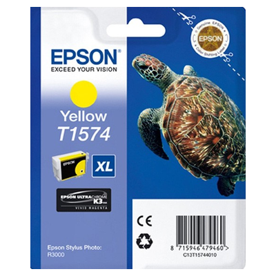 Cartouche d'encre originale - EPSON T1574 - jaune - (C13T15744010)