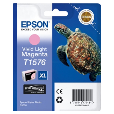 Cartouche d'encre originale - EPSON T1576 - magenta clair - (C13T15764010)