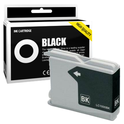Cartouche d'encre compatible - BROTHER LC1000 - noir - (LC1000-BK)