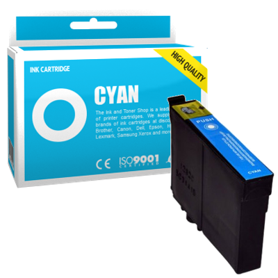 Cartouche d'encre compatible - EPSON 16XL - cyan - (C13T16324010) - grande capacité