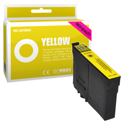 Cartouche d'encre compatible - EPSON 16XL - jaune - (C13T16344010) - grande capacité