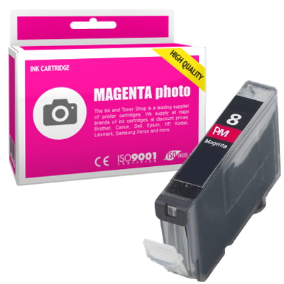 Cartouche d'encre compatible - CANON 8 PM/CLI8PM - magenta photo - (0625B001)