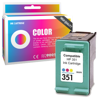 Cartouche d'encre compatible - HP 351XL - couleur - (CB338EE*) - grande capacité