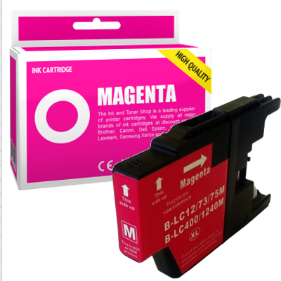 Cartouche d'encre compatible - BROTHER LC1240M - magenta - (LC1240-M)
