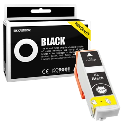 Cartouche d'encre compatible - EPSON 33XL - noir - (C13T33514010) - grande capacité