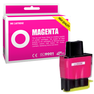 Cartouche d'encre compatible - BROTHER LC900M - magenta - (LC900-M)