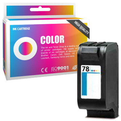 Cartouche d'encre compatible - HP 78 - couleur - (C6578A*)