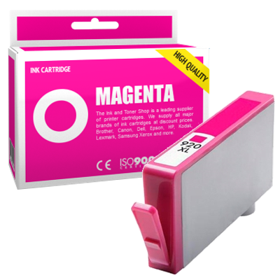 Cartouche d'encre compatible - HP 920XL - magenta - (CD973AE) - grande capacité