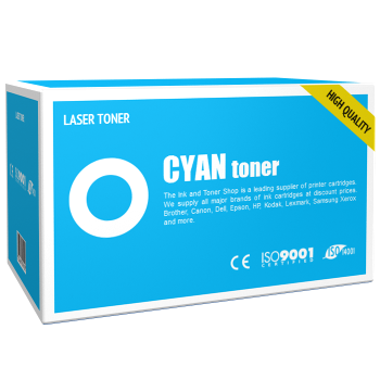 Toner compatible - CANON 045H - cyan - (1245C002)