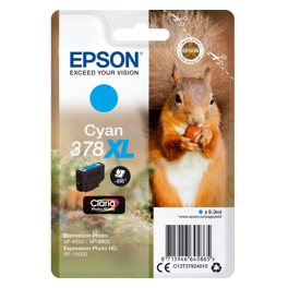 Cartouche d'encre originale - EPSON 378XL - cyan - (C13T37924010)