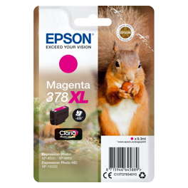 Cartouche d'encre originale - EPSON 378XL - magenta - (C13T37934010)
