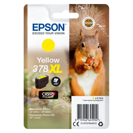 Cartouche d'encre originale - EPSON 378XL - jaune - (C13T37944010)
