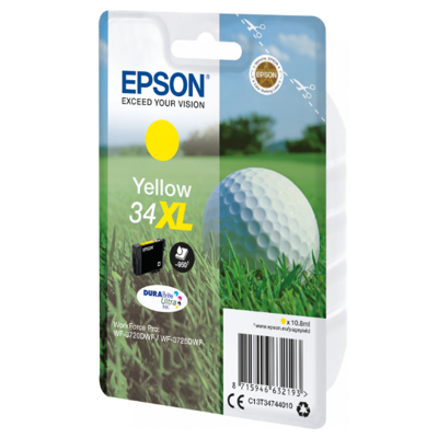 Cartouche d'encre originale - EPSON 34XL - jaune - (C13T34744010) - grande capacité