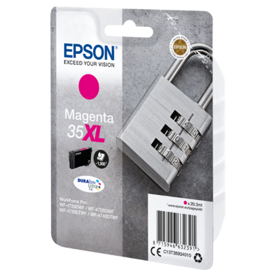 Cartouche d'encre originale - EPSON 35XL - magenta - (C13T35934010) - grande capacité