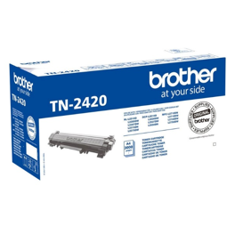 Toner original - BROTHER TN2420 - noir - (TN2420) - AVEC PUCE